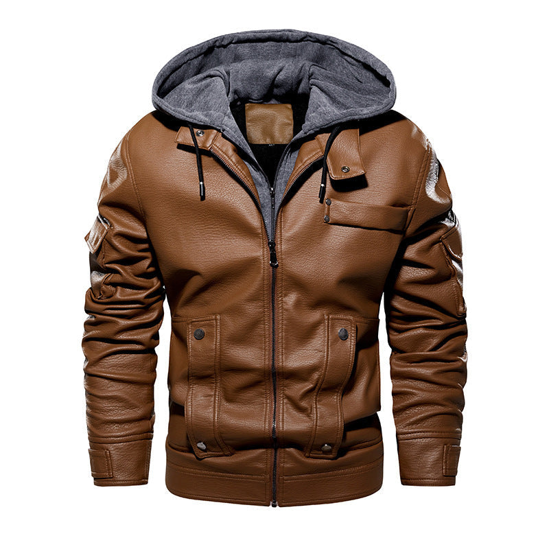 Premium Leather Coat Classic & Warm Winter Outerwear