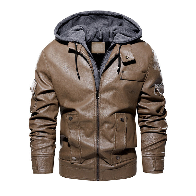 Premium Leather Coat Classic & Warm Winter Outerwear
