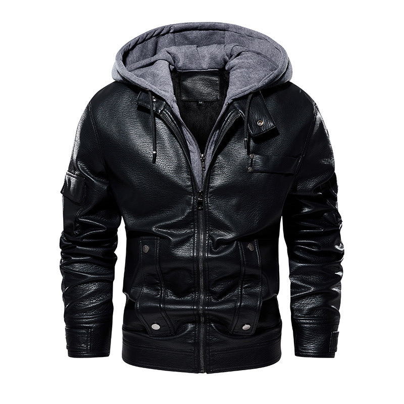 Premium Leather Coat Classic & Warm Winter Outerwear