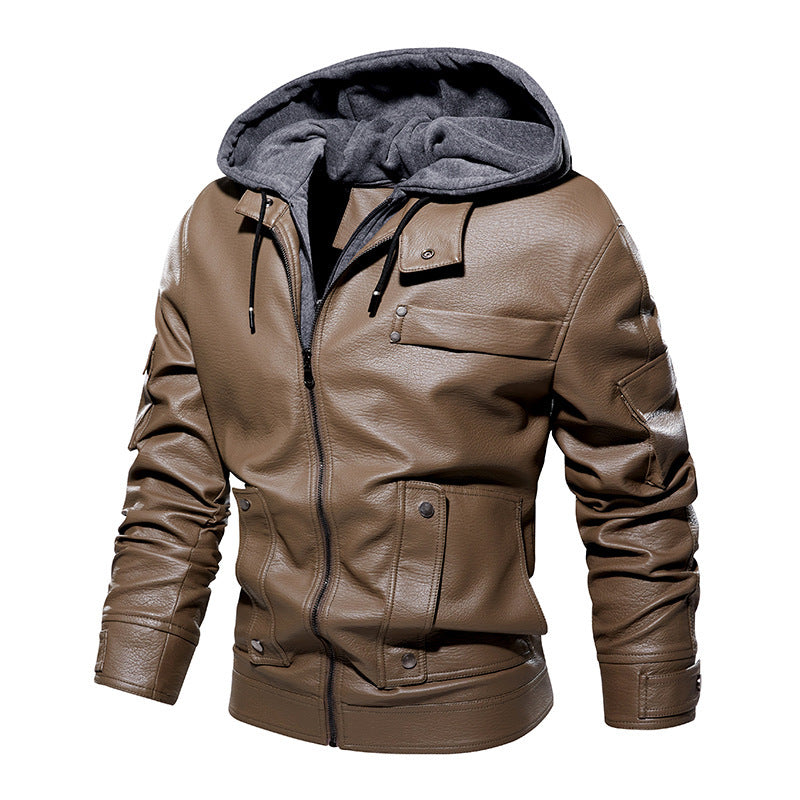 Premium Leather Coat Classic & Warm Winter Outerwear