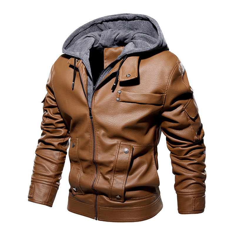 Premium Leather Coat Classic & Warm Winter Outerwear
